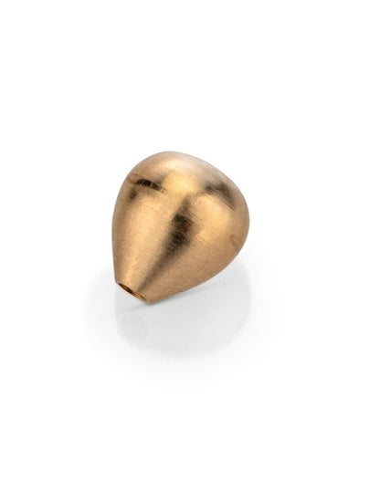14KY Gold Teardrop Shaped Screw Butterfly FVP4