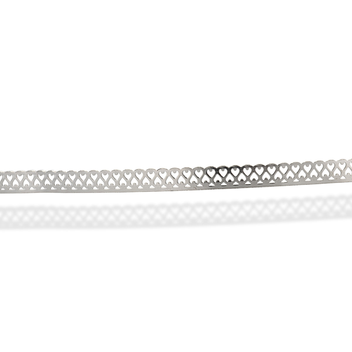 Silver 935 Fancy Gallery Pattern Wire 3255