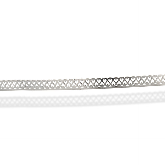 Silver 935 Fancy Gallery Pattern Wire 3255