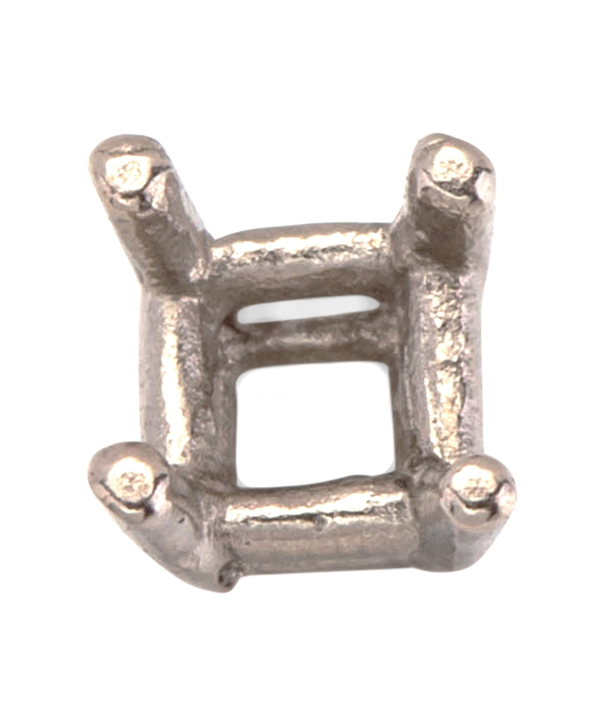 14KW Gold 2.5mm Square Basket Cast