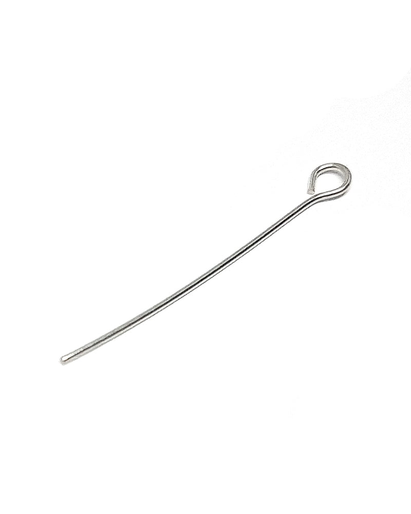 Sterling Silver 0.5X20mm Head Pin
