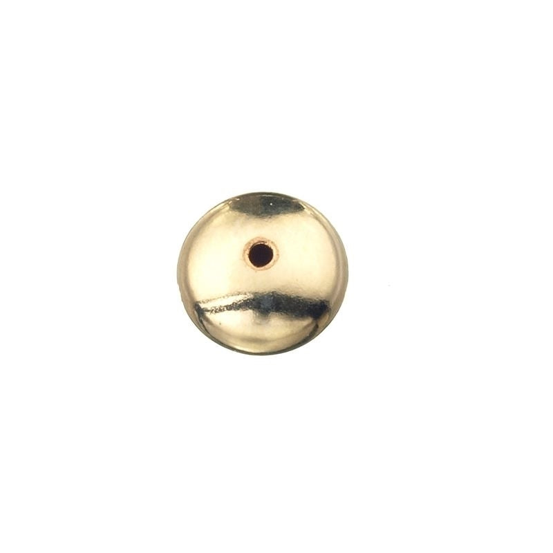 Gold Filled 4mm Flat Bead