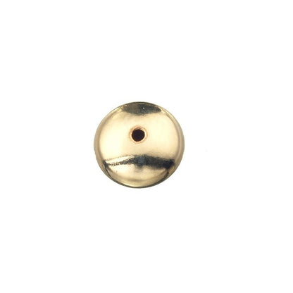Gold Filled 4mm Flat Bead
