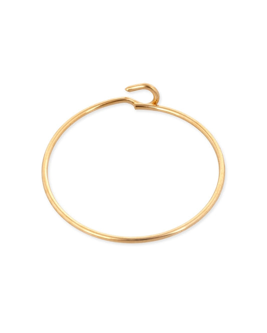 18mm Gold filled hoop wire Earring