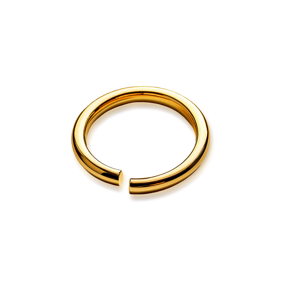 Yellow Gold Filled 0.8X6mm Open Jump Ring