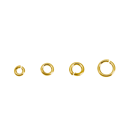 Yellow Gold Filled 0.6X2.5mm Open Jump Ring