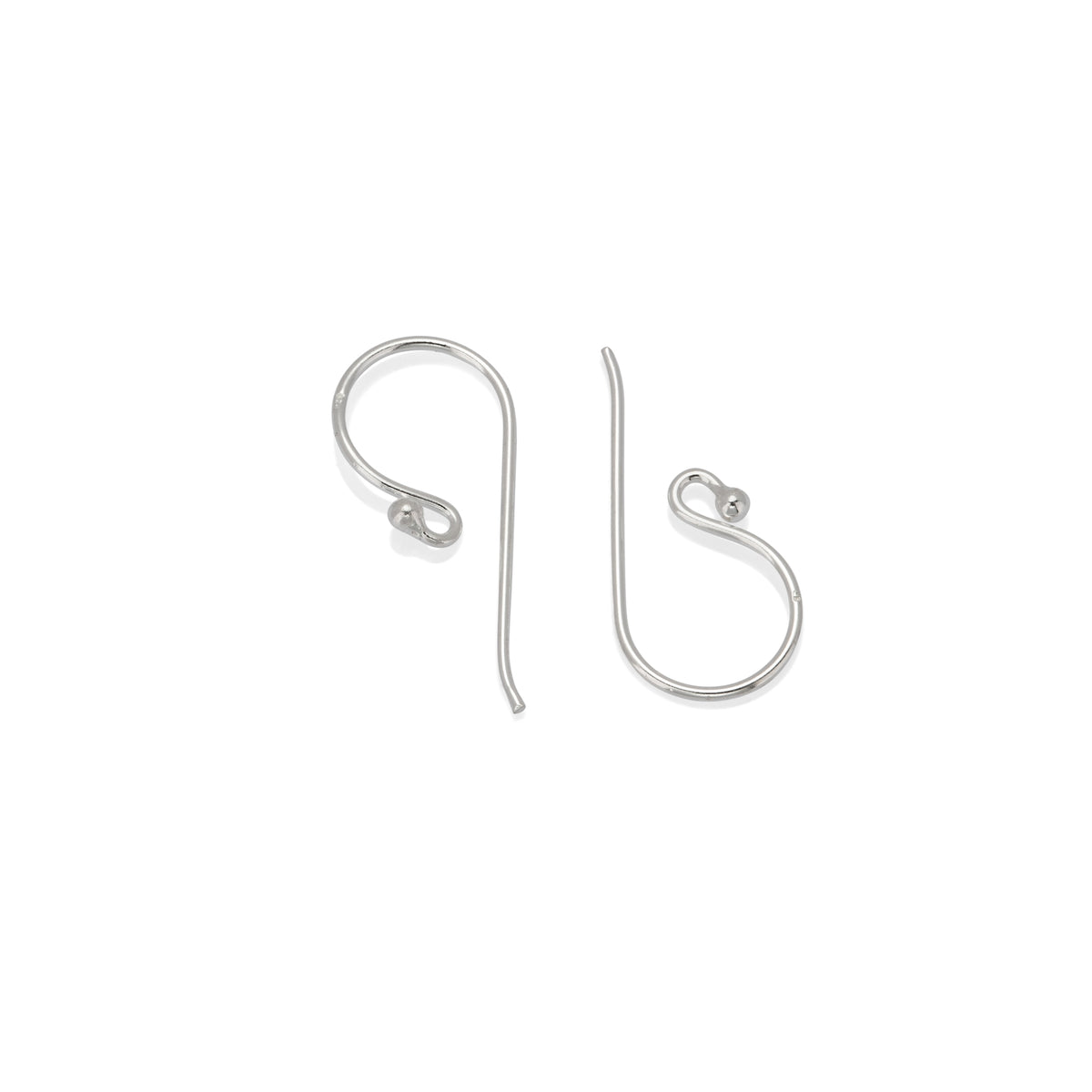 Sterling Silver 0.7mm Ear Wire Length 21mm