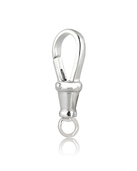 Sterling 925 Silver Albert Swivel 17mm Clasp