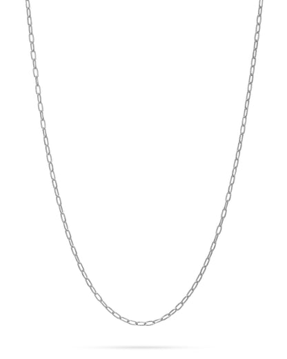Sterling Silver Rolo Oval 3.08x9mm