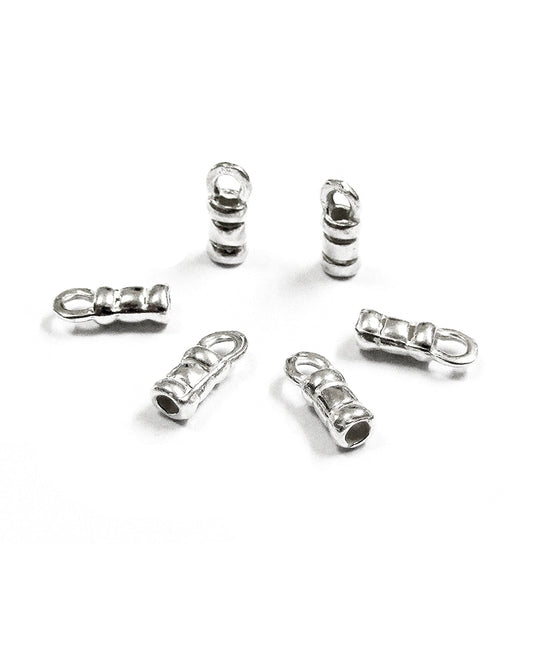 Sterling Silver 2.3mm I/d Compression End cap