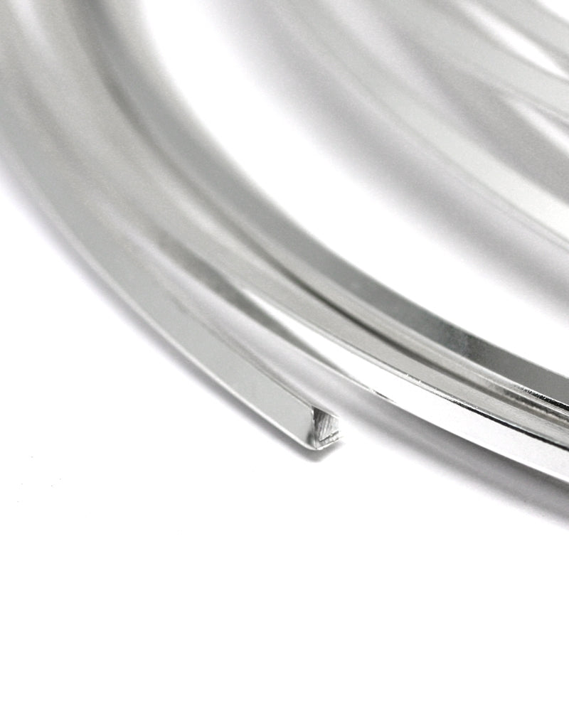 Sterling Silver 925 Square Wire 4x4mm