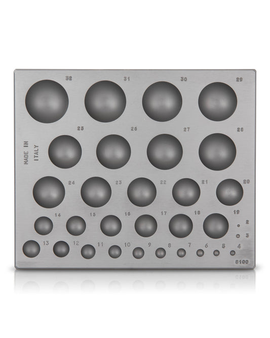 FLAT DAPPING DIE 2-32 MM