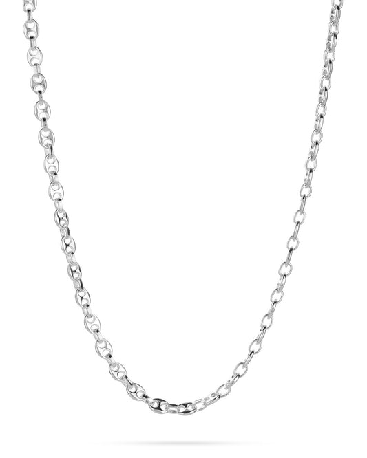 925 Sterling Silver Mariner Anchor Chain 5x7mm