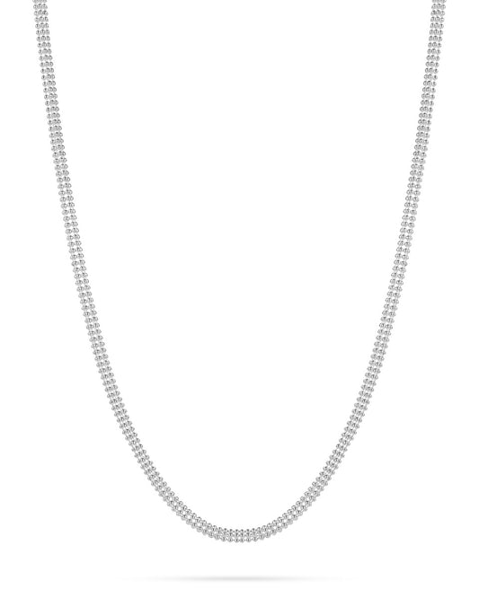 925 Sterling Silver Tube Chain 3.5mm