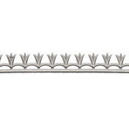 935 Silver Decorative Gallery Bezel Wire Strip 763H