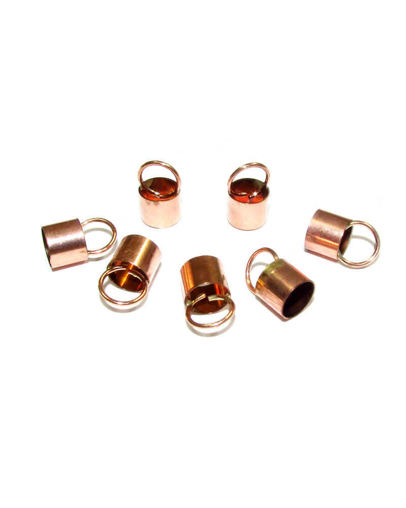 Rose Gold Filled End Cap 5.6mm (Length: 5mm)