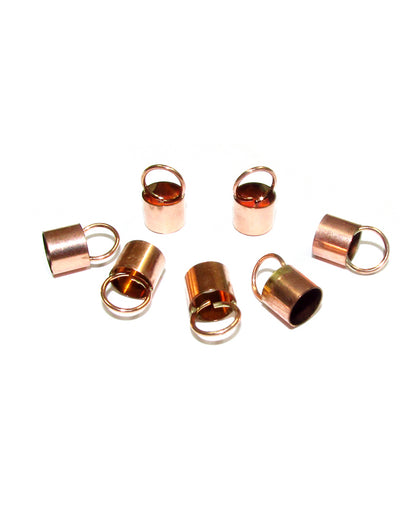 Rose Gold Filled End Cap 5.6mm (Length: 5mm)