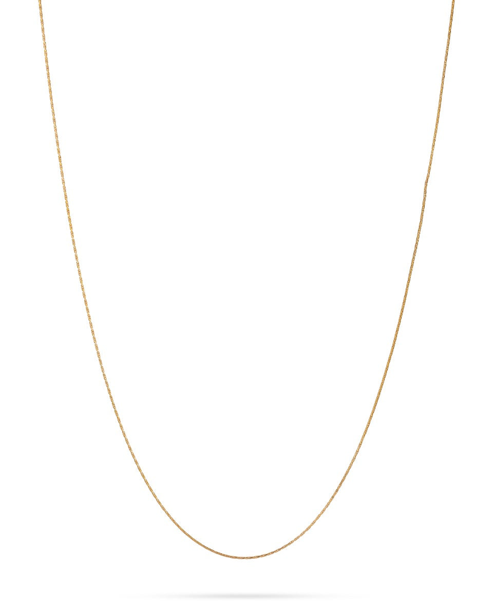 Yellow Gold-Filled Wheat Chain 0.6mm