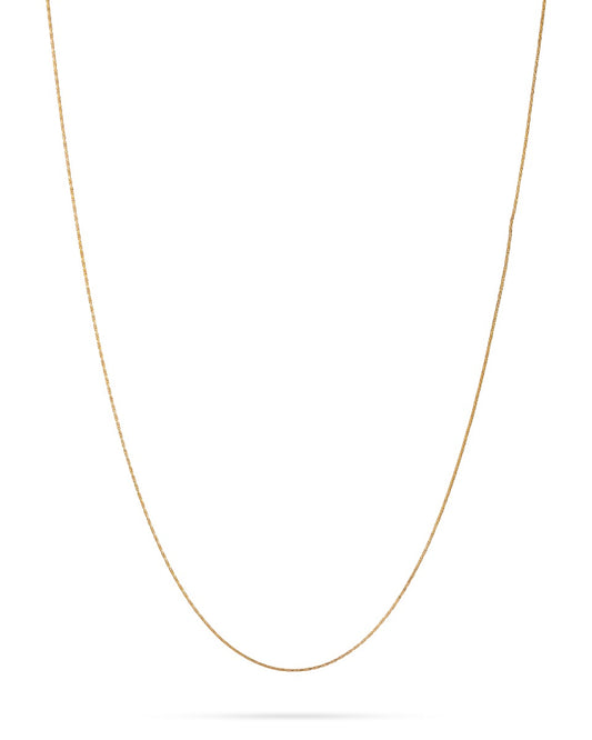 Yellow Gold-Filled Wheat Chain 0.6mm