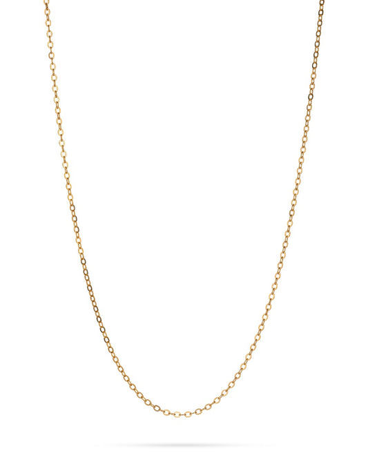 Yellow Gold Filled Oval Flat Cable Chain 2.5x1.5x0.6mm