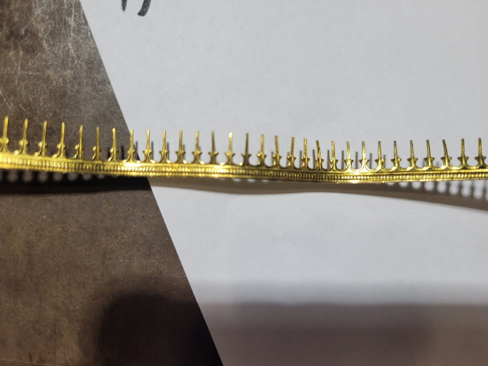 Brass Gallery Ribbon 3158