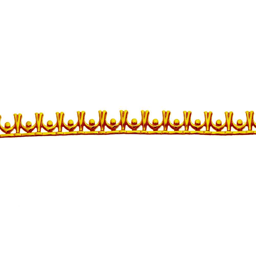 Brass Gallery Ribbon 3142