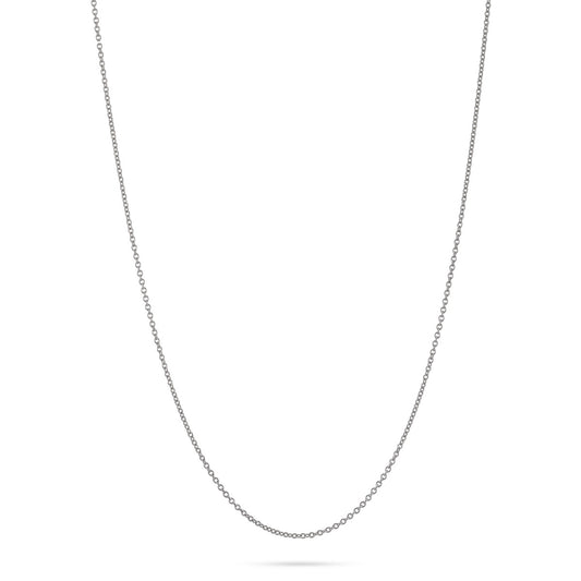 14K White Gold 1.5mm cable chain