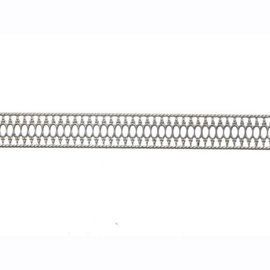 935 Silver Fancy Gallery Bezel Wire 3046