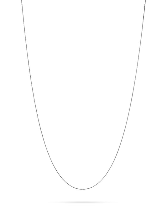 925 Sterling Silver 8 Sides Cardano Chain 0.6mm