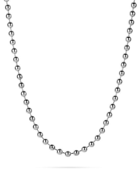 925 Sterling Silver Bead Chain 5mm