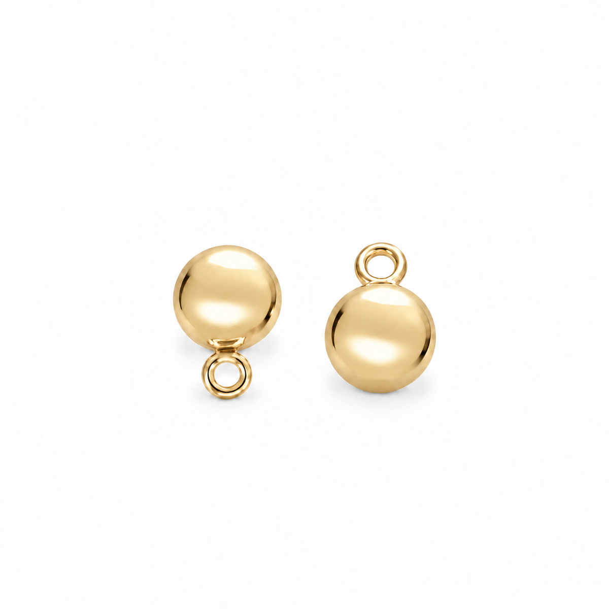 Yellow Gold Filled Ball Pendant 3mm