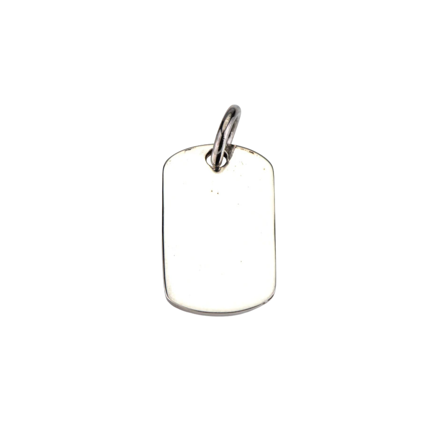 925 Silver Smooth Palette Pendant 20/12mm