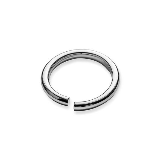 925 Sterling Silver Open Jump Ring 0.6X3mm