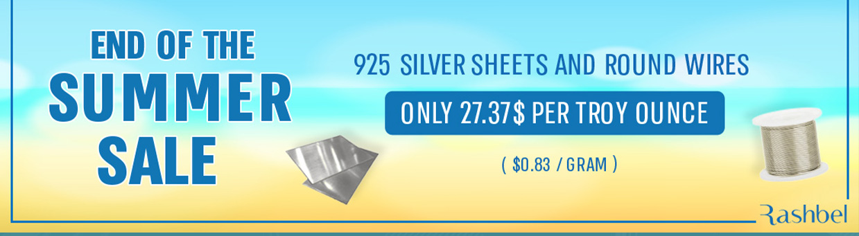 925 sterling silver sheets & wires Sale